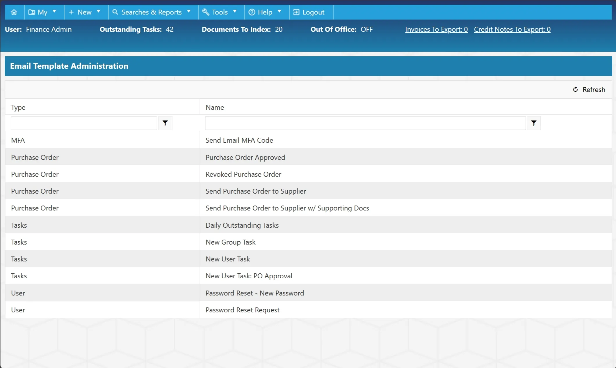 Email Template Manager