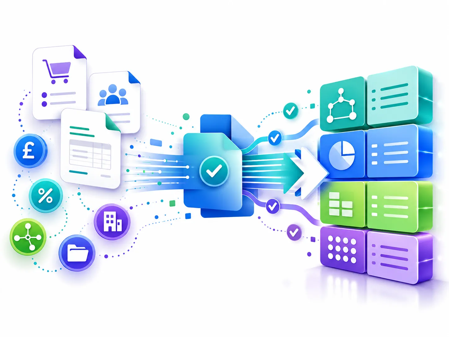 Export information and data to your accounting software.