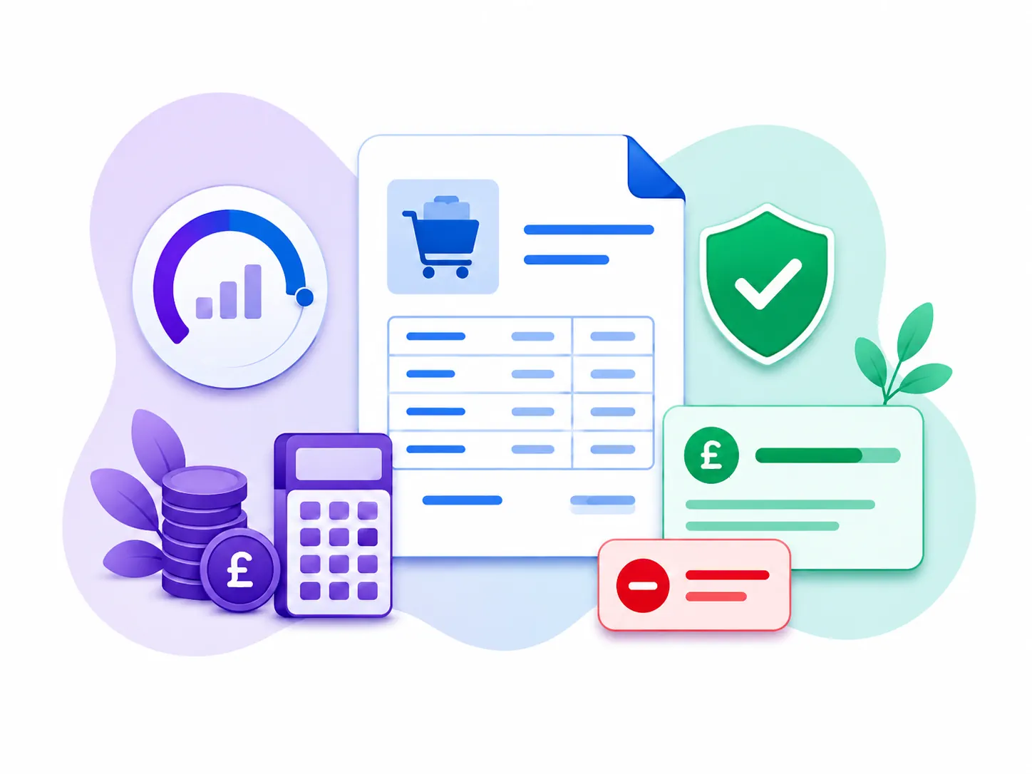 Create and enforce budgets within the Cloud B2B purchase order system