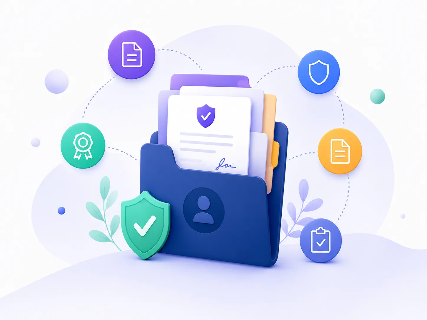 Manage and store supplier documents within the system for efficient compliance management
