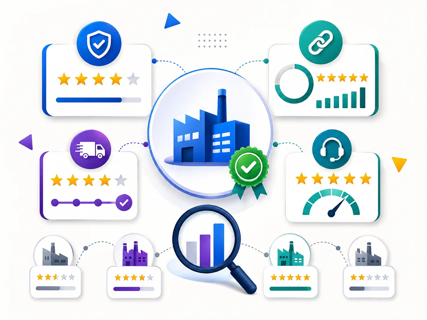 Rate supplier performance within the PO system to ensure reliable purchasing decisions.